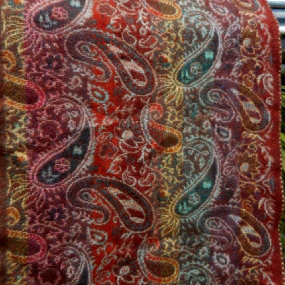 Merona Multi-Colored 100% Acrylic Scarf - Picture 3 of 11